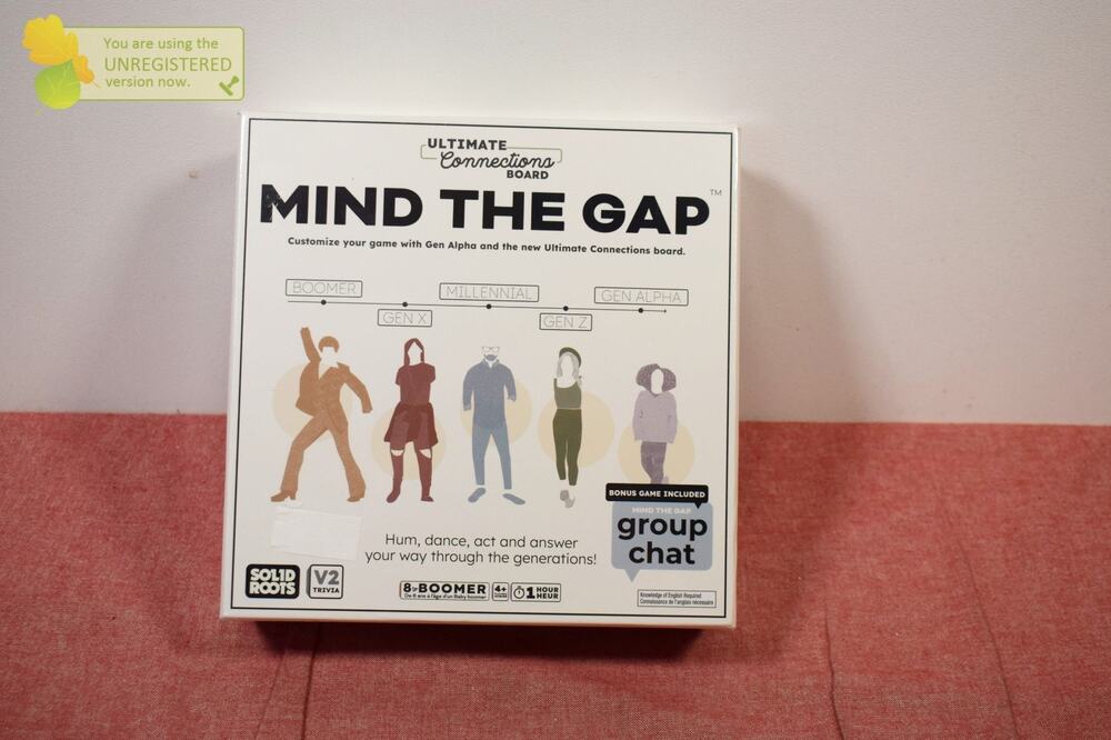 Spin Master Games Mind the Gap Connections Board Game